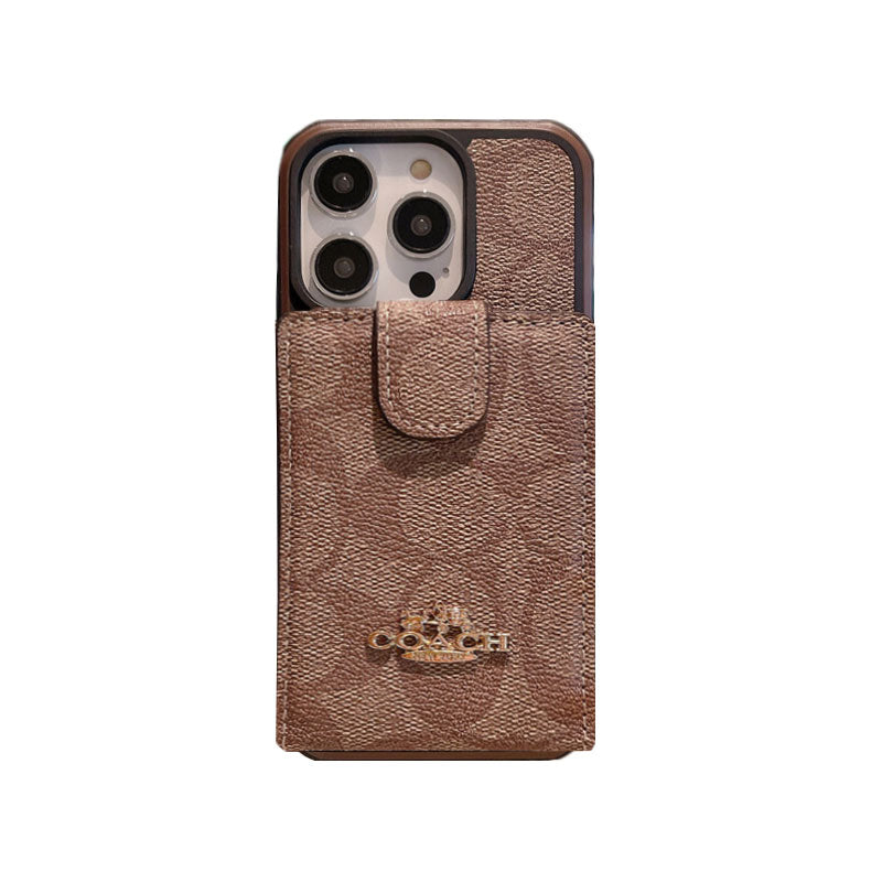 Coach iPhone Case With Wallet -LBK241416 - Bestocase