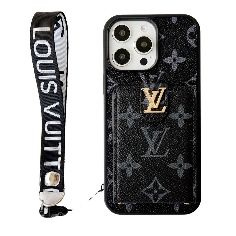 Funda cruzada clásica de color Lou para iPhone