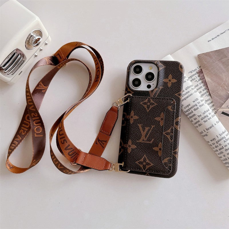 Lou Card Bag Crossbody Classic iPhone Case