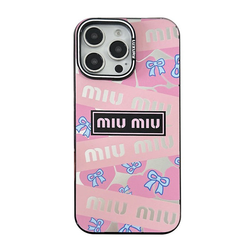 Miu Pink & Green iPhone Case - Bestocase