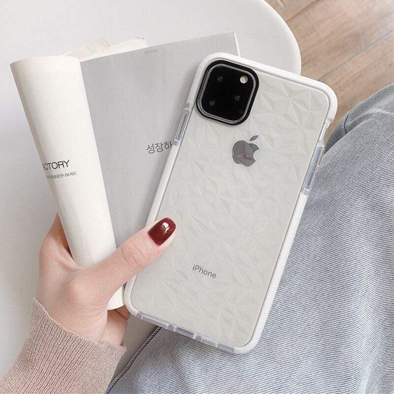 Diamond Textured iPhone Case - Bestocase