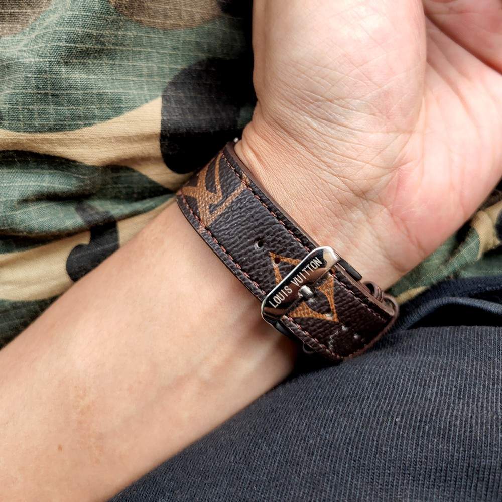 CLASSIC BROWN LUXURY STRAP FOR APPLE WATCH BANDS