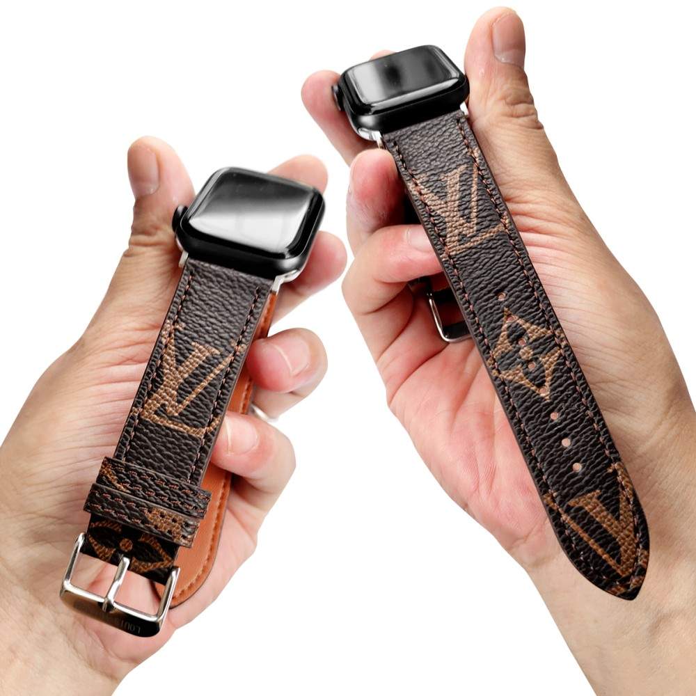 CLASSIC BROWN LUXURY STRAP FOR APPLE WATCH BANDS