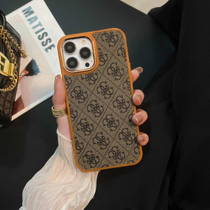 Yellow Guess iPhone Case-MD231025 - Bestocase