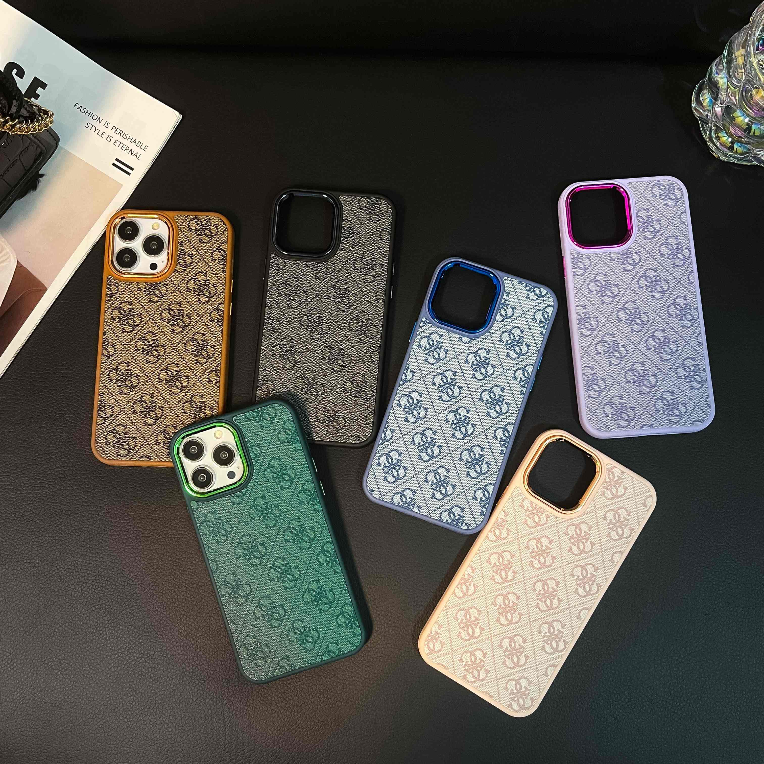 Yellow Guess iPhone Case-MD231025 - Bestocase