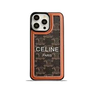 Black  Celine iPhone Case With Strap-SZ231124 - Bestocase