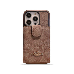 Coach iPhone Case With Wallet -LBK241416 - Bestocase