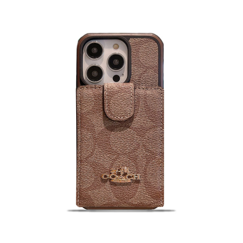 Coach iPhone Case With Wallet -LBK241416 - Bestocase