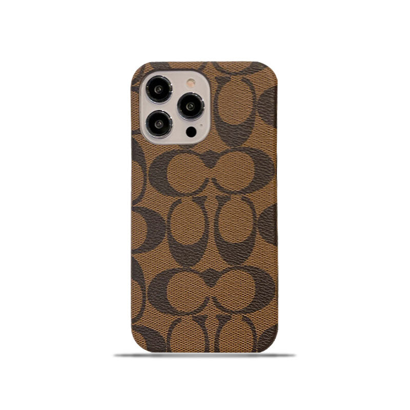 Classic Coach iPhone Case Brown -JDK241426 - Bestocase