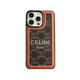 White Celine iPhone Case With Strap-SZ231124 - Bestocase
