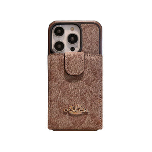 Coach iPhone Case With Wallet -LBK241416 - Bestocase