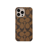 Classic Coach iPhone Case Coffee -JDK241426 - Bestocase