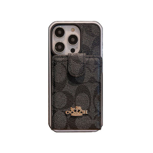 Coach iPhone Case With Wallet -LBK241416 - Bestocase