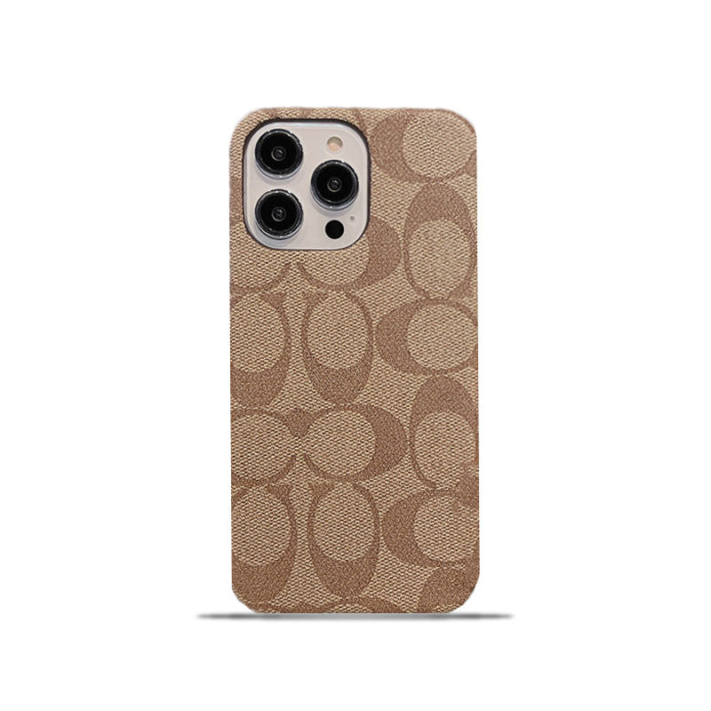 Classic Coach iPhone Case Coffee -JDK241426 - Bestocase