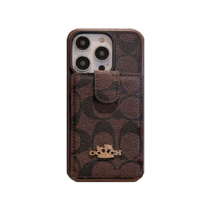 Coach iPhone Case With Wallet -LBK241416 - Bestocase