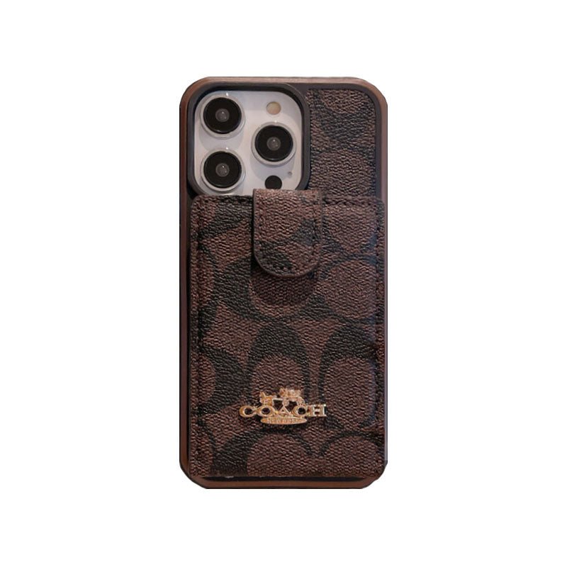 Coach iPhone Case With Wallet -LBK241416 - Bestocase