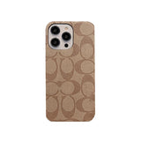 Classic Coach iPhone Case Coffee -JDK241426 - Bestocase