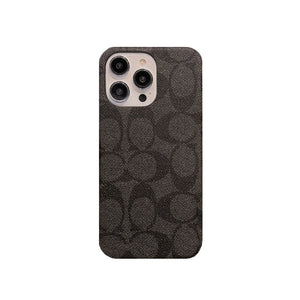 Classic Coach iPhone Case Brown -JDK241426 - Bestocase