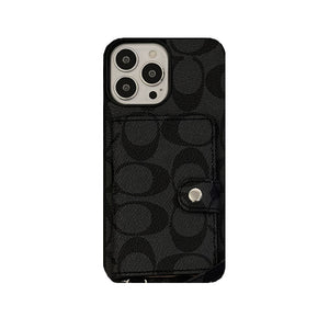 Coach iPhone Case With Wallet And  Strap White -SZK240402 mysite