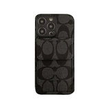 Coach iPhone Case With  Wallet Dark Brown-HP240513 mysite