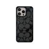 Coach iPhone Case With Card Holder And Strap Dark Brown -SJ240513 - Bestocase