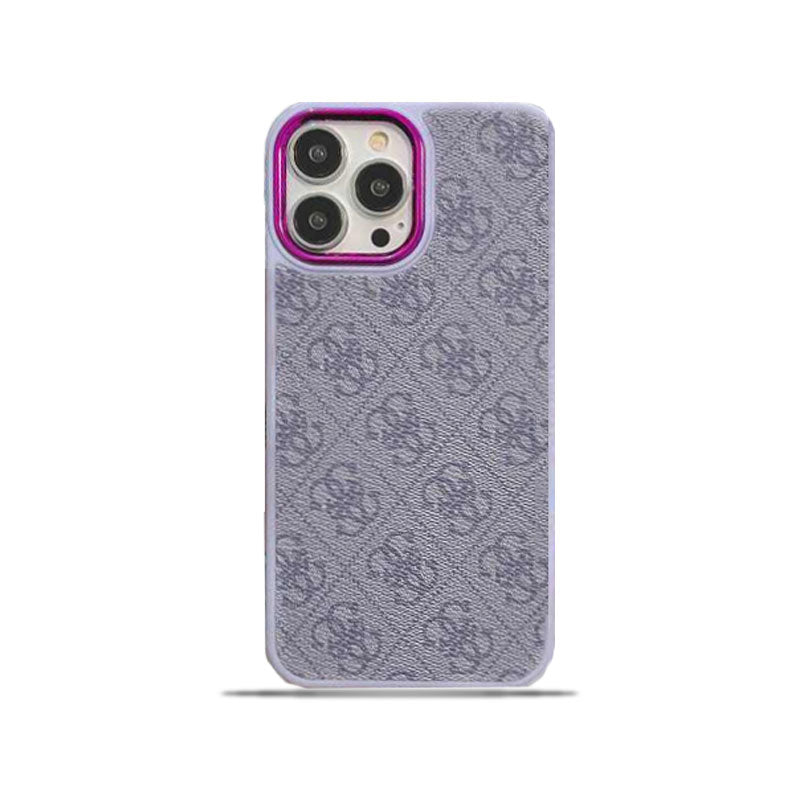 Purple Guess  iPhone Case-MD231025 - Bestocase