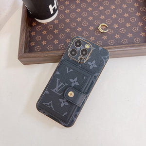 Lou Classic Color Card Bag iPhone Case - Bestocase