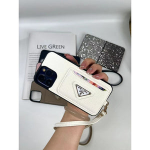 Pra Four Colors Card Bag iPhone Case - Bestocase