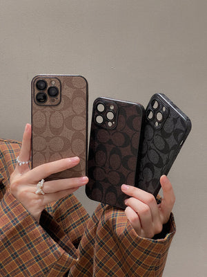 Coach iPhone Case  Coffee -QB240402 - Bestocase