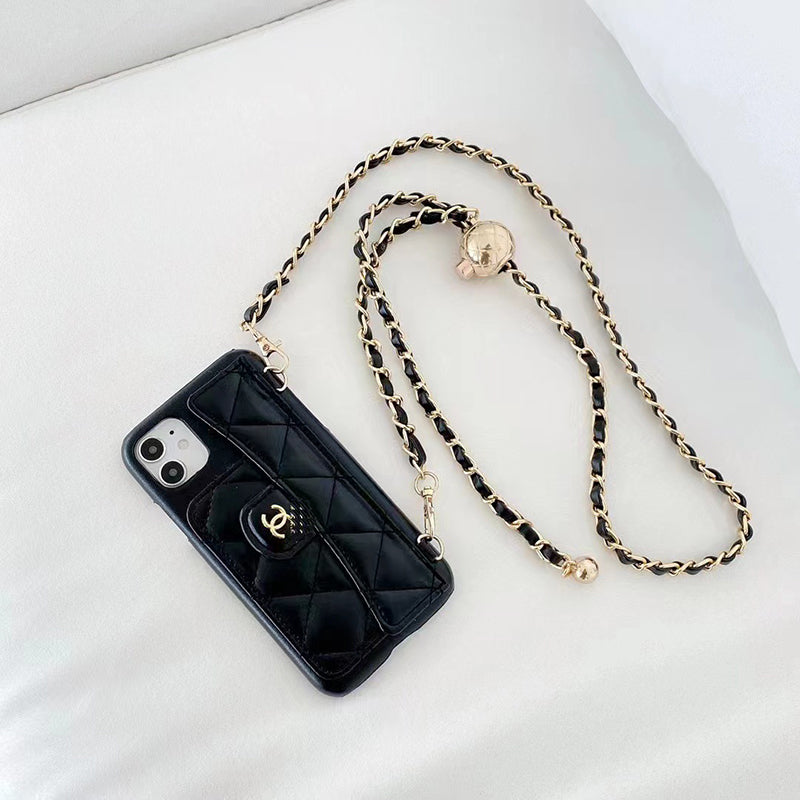 Funda para iPhone con cadena CC