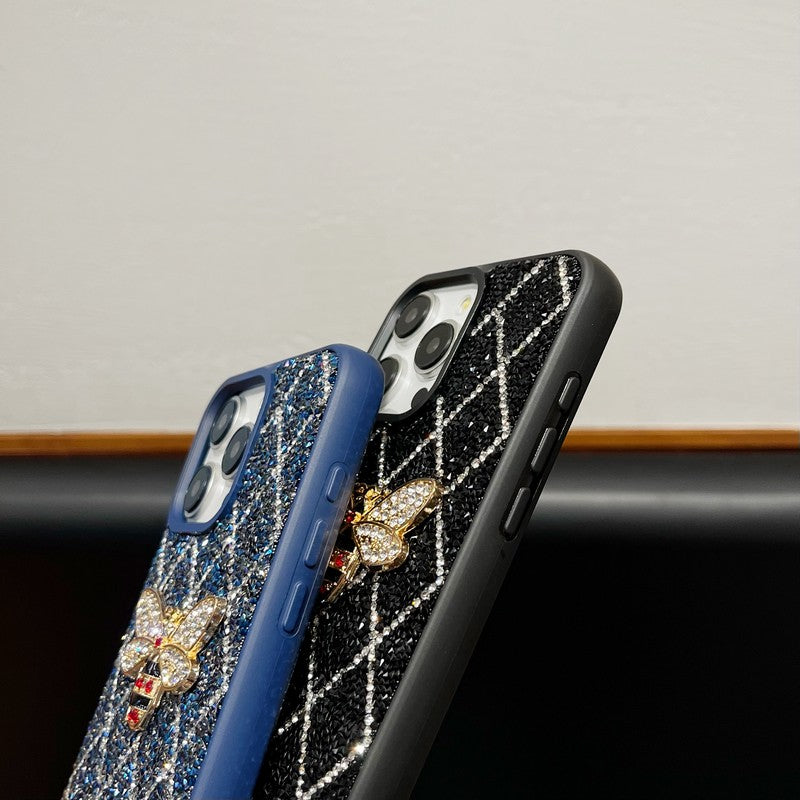 GG Bee Diamond iPhone Case - Bestocase