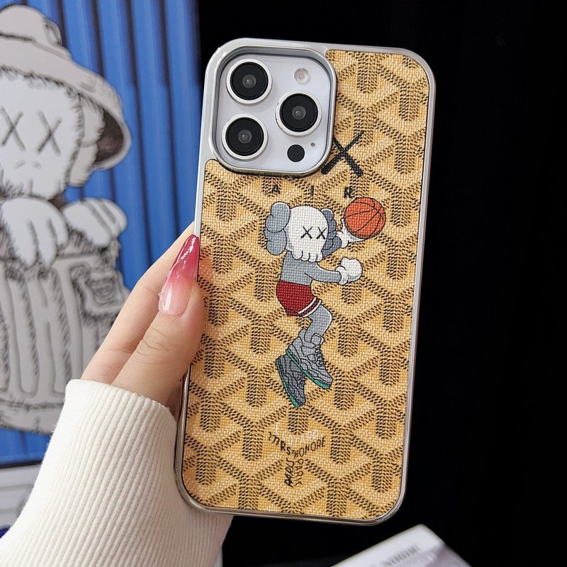 Goya x Kaw White Gold iPhone Case - Bestocase