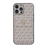 MK Card Bag Gold iPhone Case - Bestocase