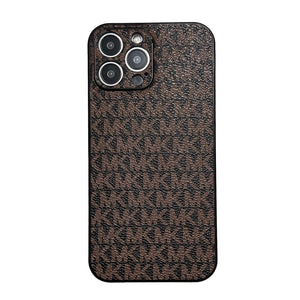 MK Leather iPhone Case - Bestocase