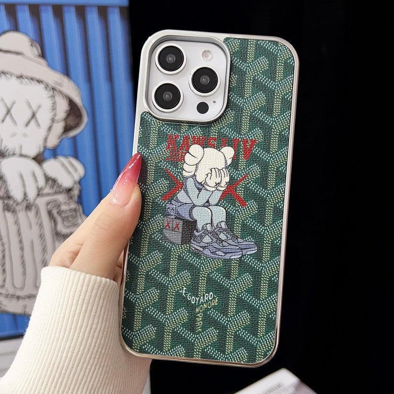 Goya x Kaw White Gold iPhone Case - Bestocase