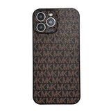 MK Leather iPhone Case - Bestocase