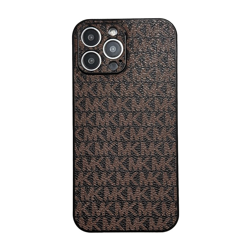 MK Leather iPhone Case - Bestocase