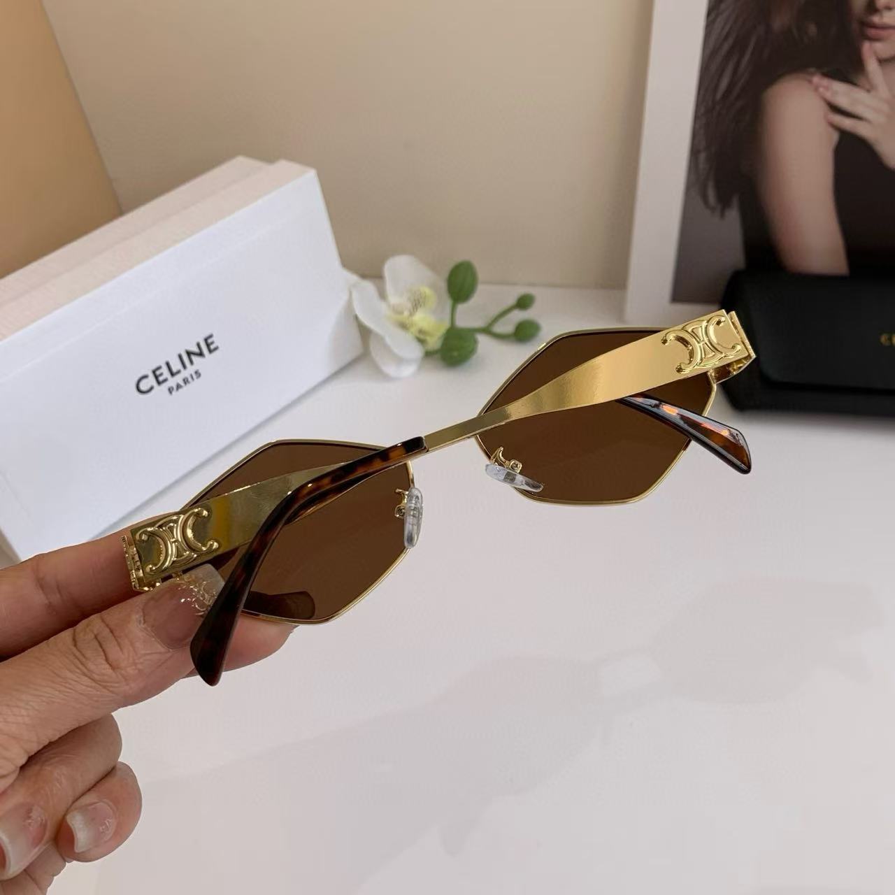 CE* Luxury Sunglasses with cowhide bag and box Bestocase