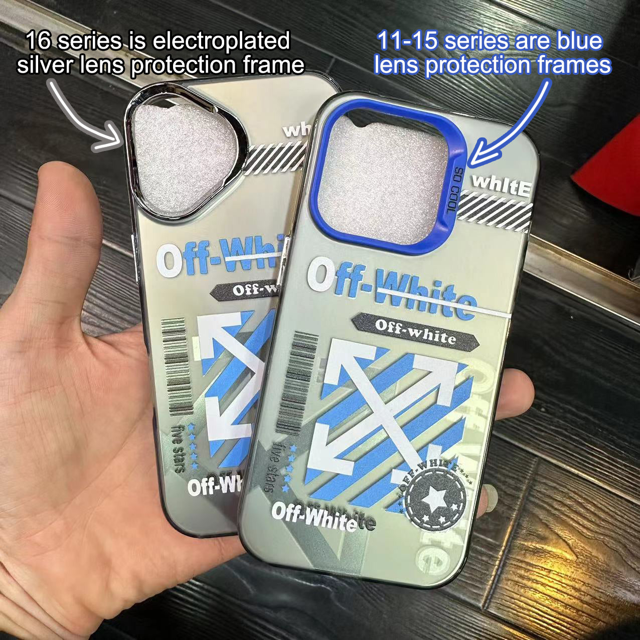 Limited iPhone Case | OW Blue Logo - Bestocase