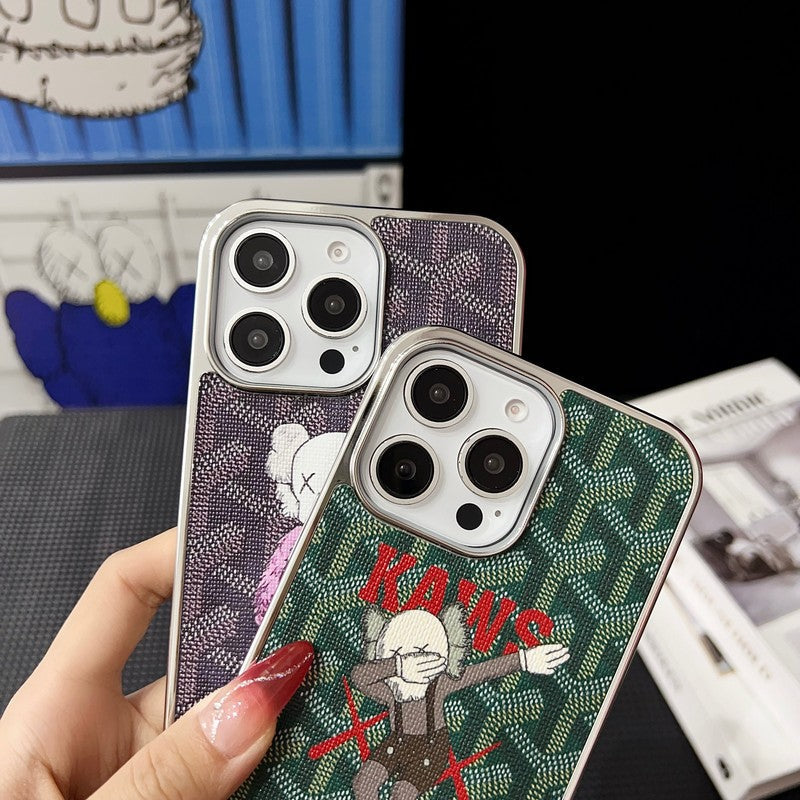 Goya x Kaw White Gold iPhone Case - Bestocase