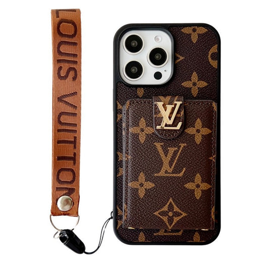Funda cruzada clásica de color Lou para iPhone