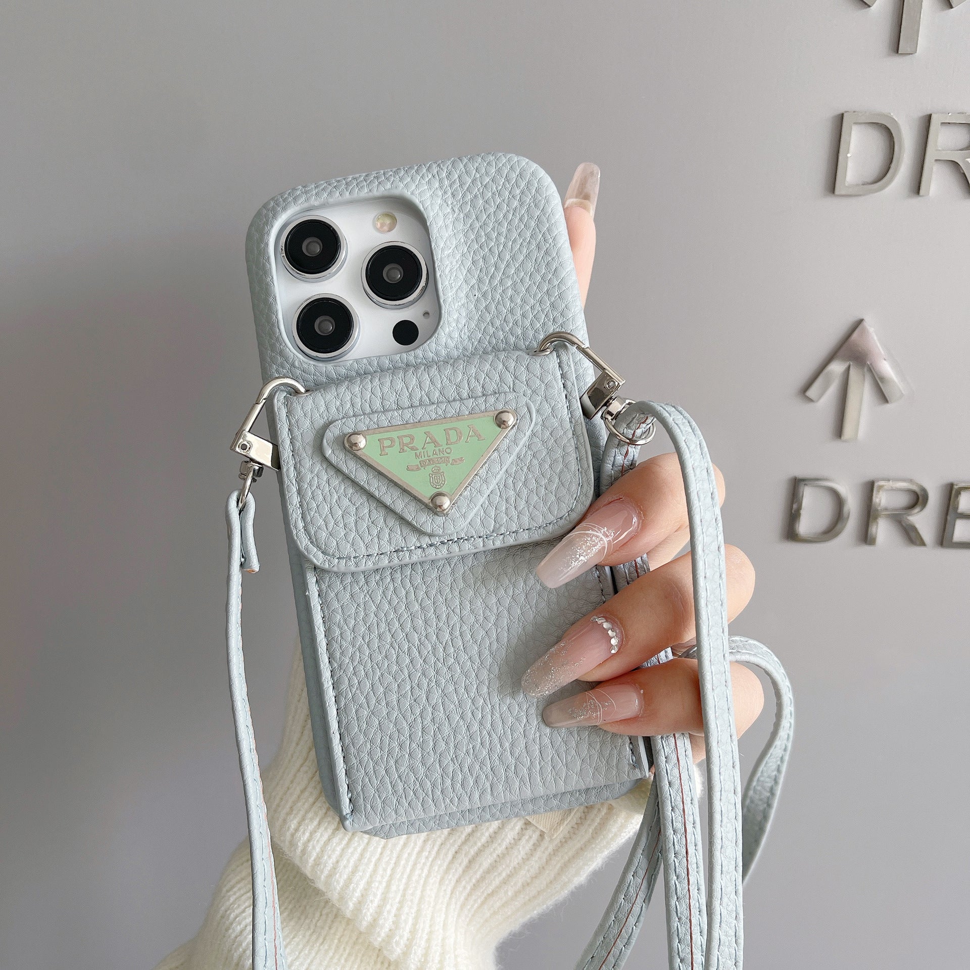 Pra Card Holder Chain iPhone Case - Bestocase