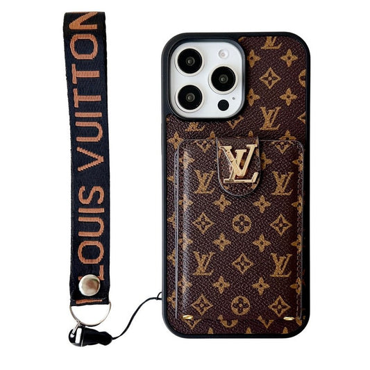 Funda cruzada clásica de color Lou para iPhone