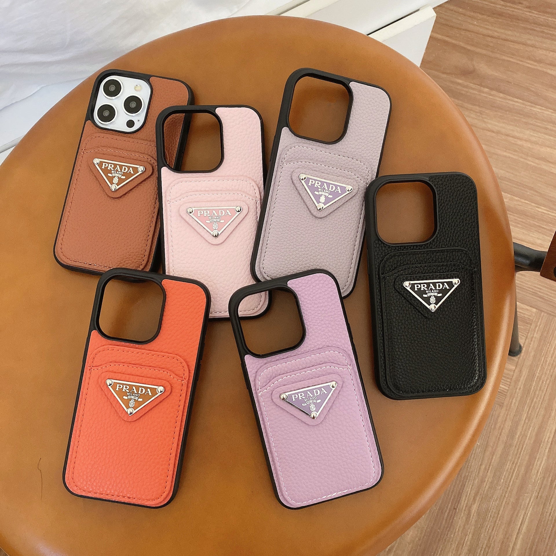 Pra Card Holder Color iPhone Case - Bestocase