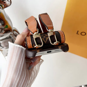Lou GG Card Holder Chain iPhone Case - Bestocase