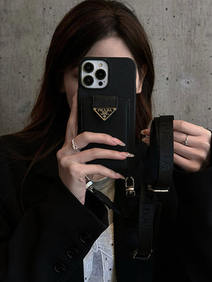 Pra Crossbody Leather iPhone Case - Bestocase