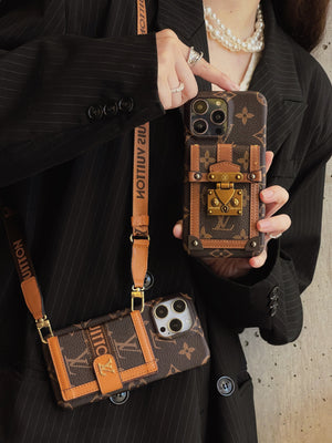 Lou Card Holder Chain iPhone Case mysite
