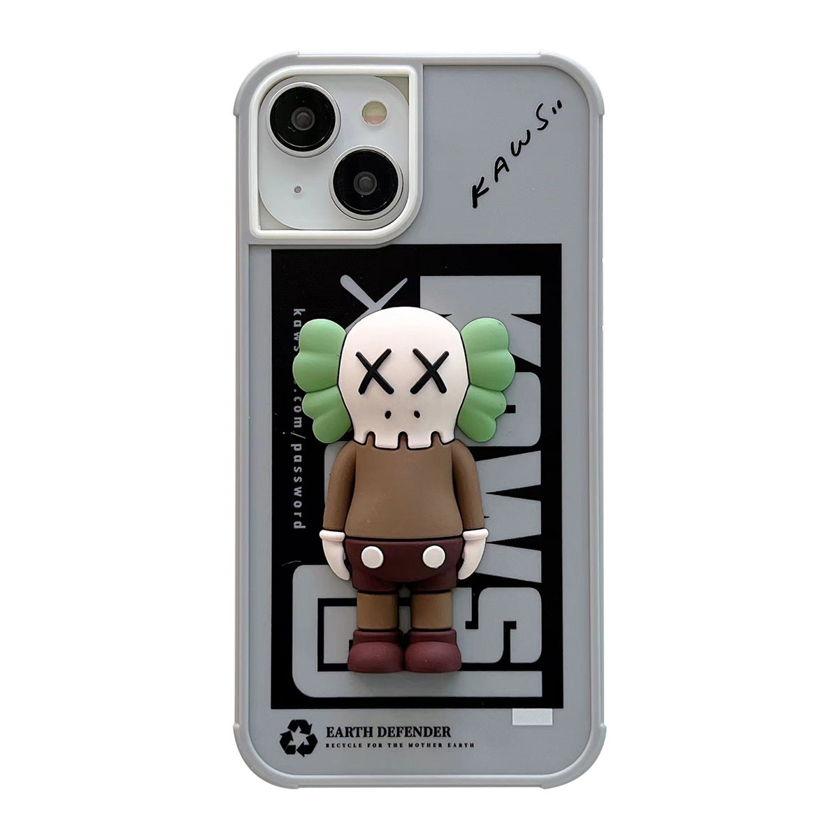 Standing Doll x Gray Out iPhone Case - Bestocase