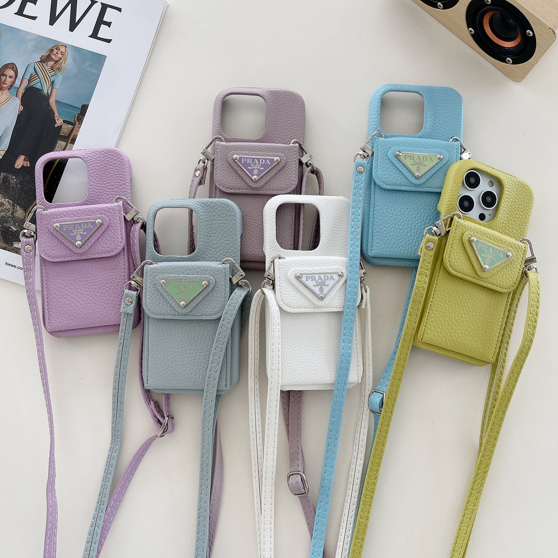 Pra Card Holder Chain iPhone Case - Bestocase