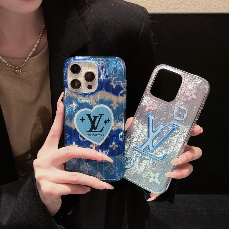 Lou Pink & Blue iPhone Case - Bestocase